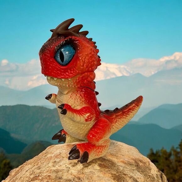 2010 Mattel Prehistoric Pets Snaptors SPITZ Interactive Dinosaur Toy - Tested! - Picture 1 of 13